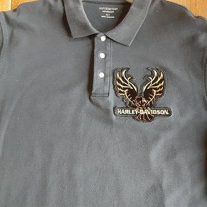 Croft & Barrow Golf shirt Size XLT with Harley-Davidson Embroidered Emblem